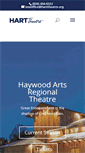 Mobile Screenshot of harttheatre.org